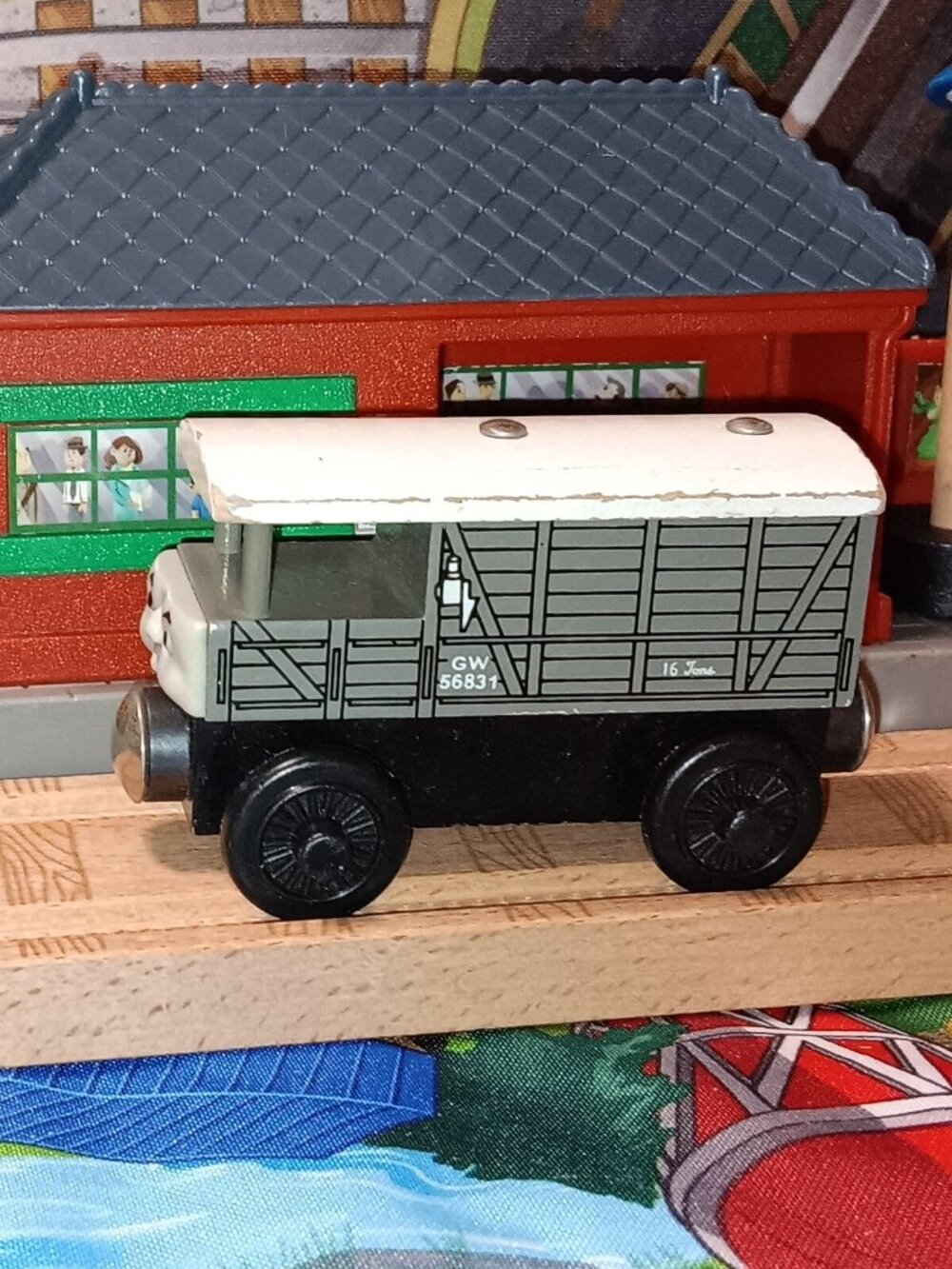 Thomas Wooden Railway Train Engine Track Toad Brakevan